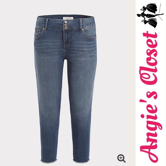 Torrid - Jegging - Frayed - Medium Wash - Picture 3 of 7